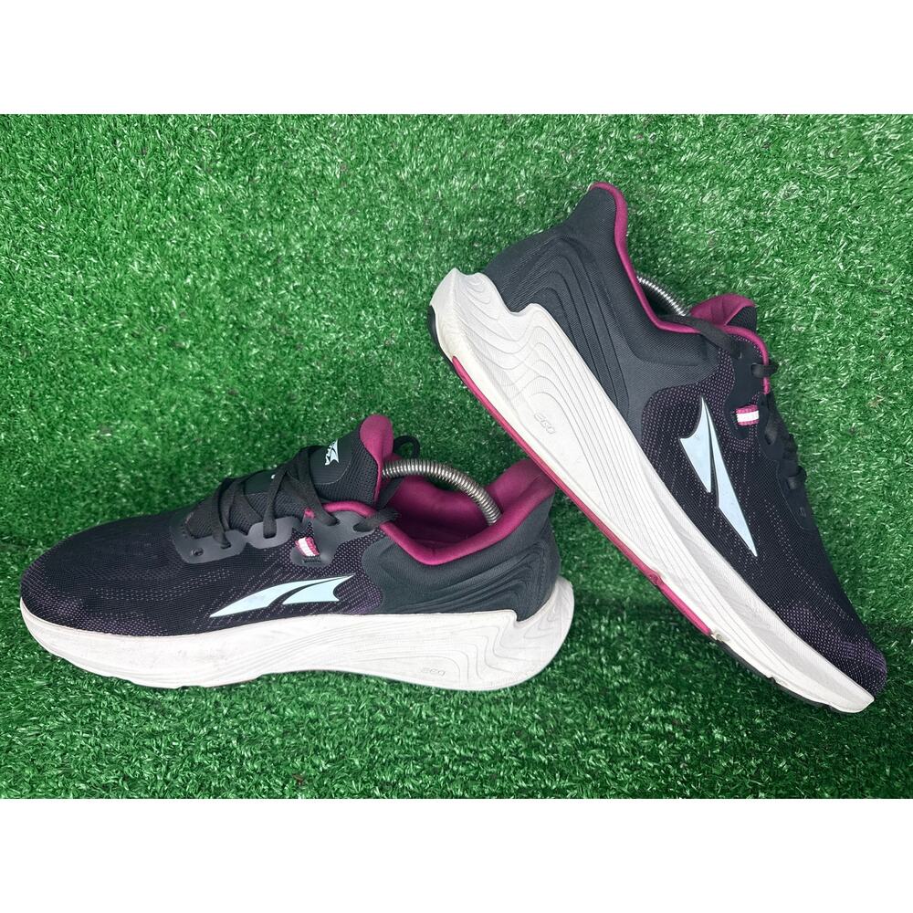 Altra Provision 8 Sneakers Women 11 Running Shoes Black Pink Road Trainers - Picture 4 of 9